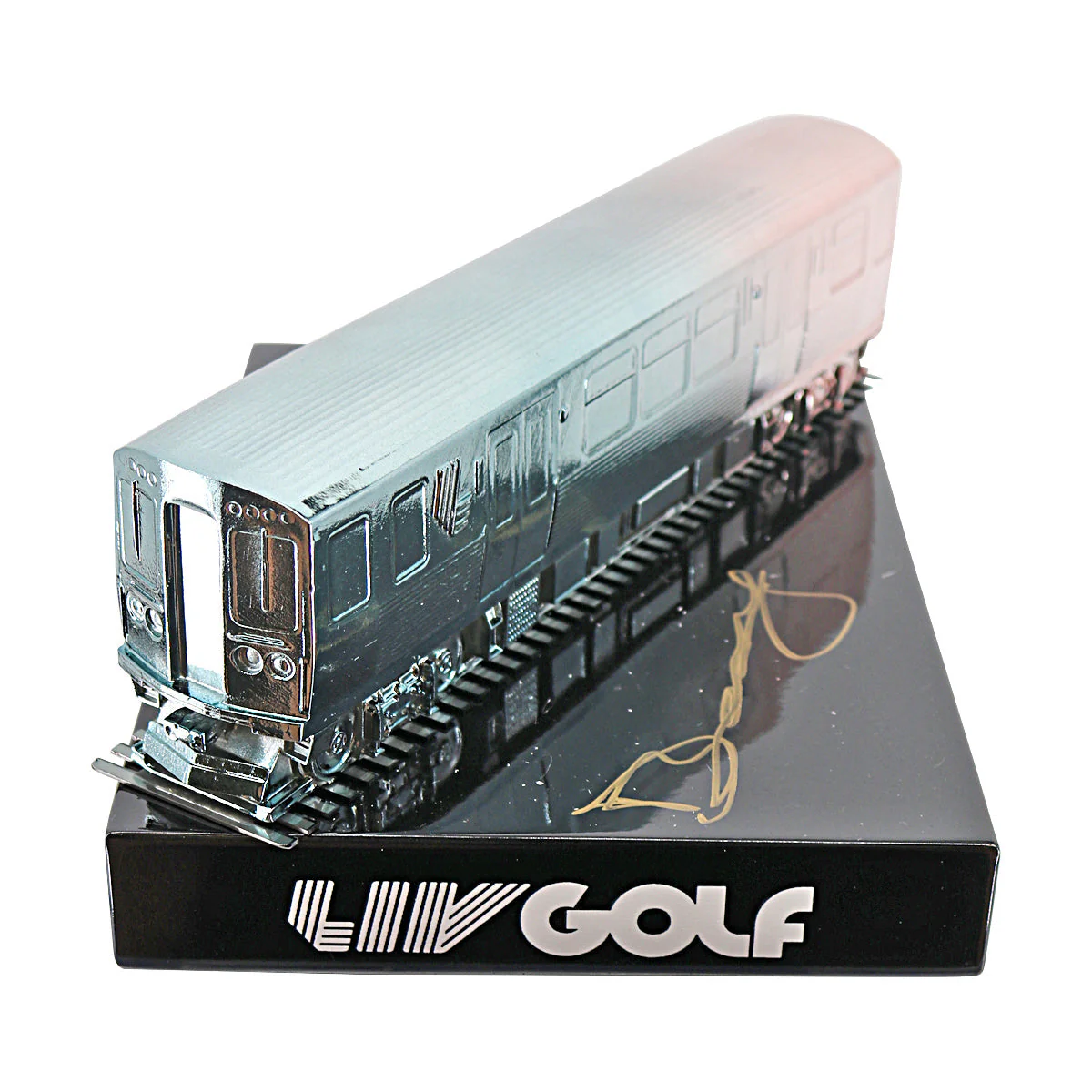 Dean Burmester LIV Golf Chicago 2025 Autographed L/E 2 of 60 Event Tee Marker (CX Auth) - Image 4