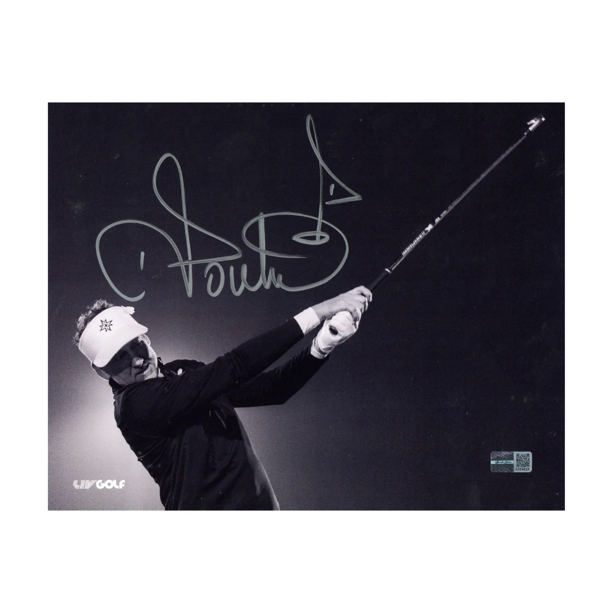 Ian Poulter LIV Golf Autographed Signed 8x10 Photograph (CX Auth/LIV Golf LOA)
