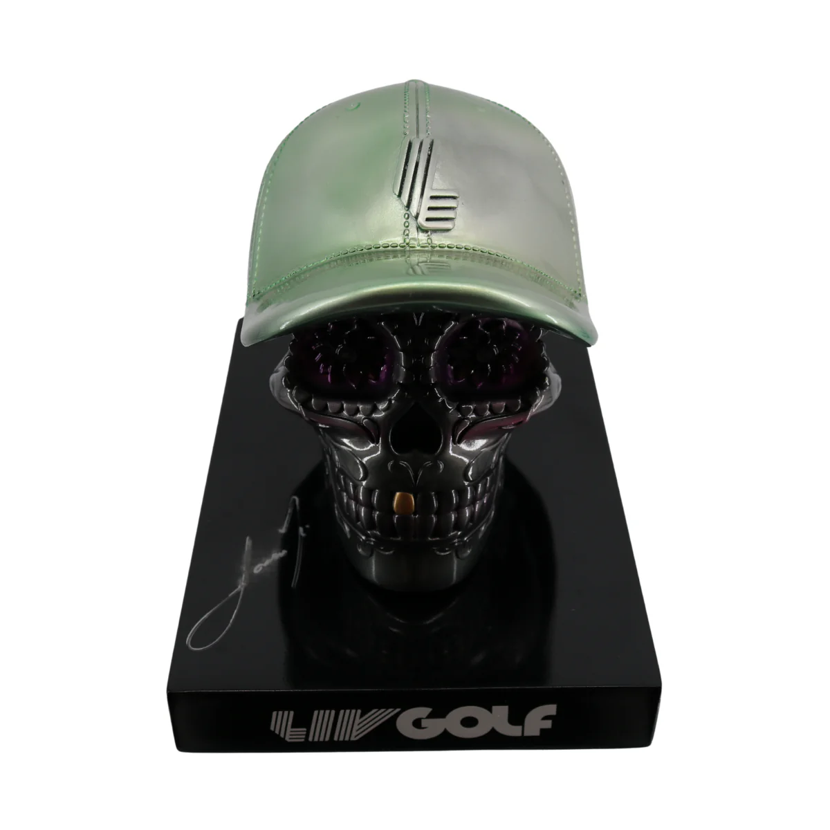 Joaquin Niemann LIV Golf Mexico City 2025 Autographed L/E 42 of 60 Event Used Tee Marker