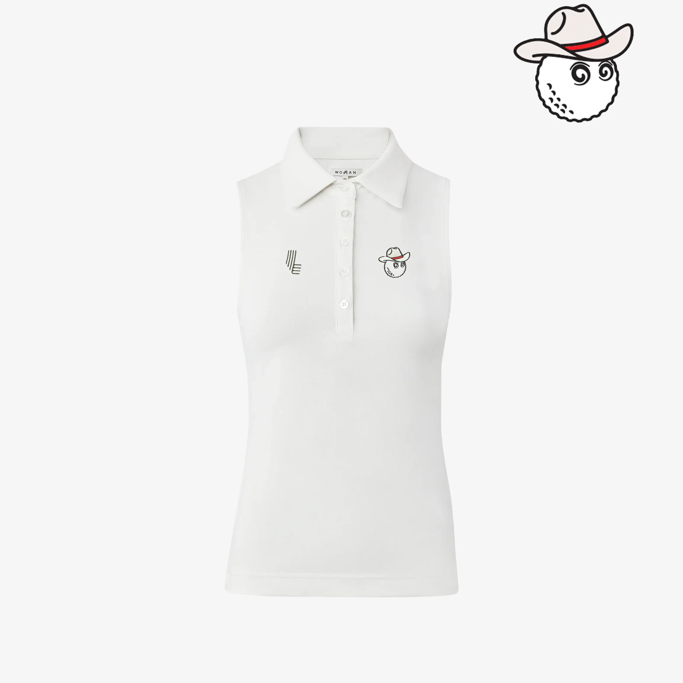 LIV Golf | Malbon Sleeveless Polo