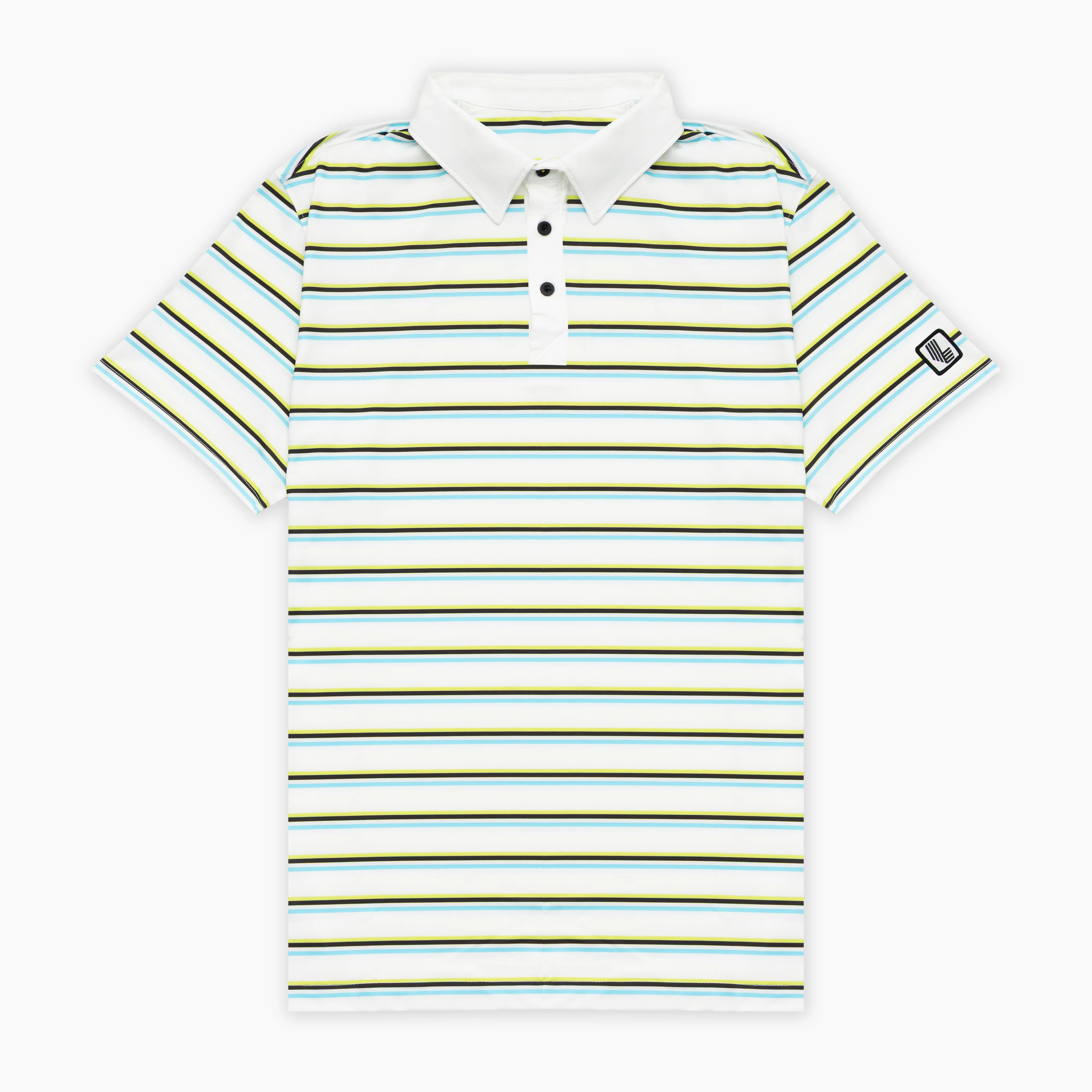 LIV Golf | Men's Multi-Stripe Polo