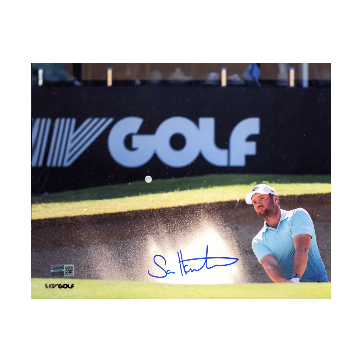 Sam Horsfield LIV Golf Autographed Signed 8x10 Photograph (CX Auth/LIV Golf LOA)
