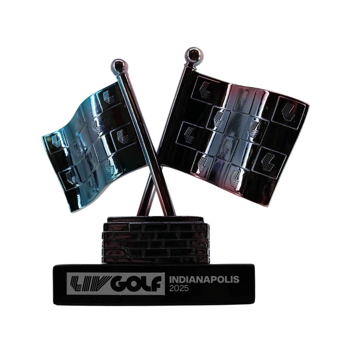 Sebastian Munoz LIV Golf Indianapolis 2025 Autographed L/E 18 of 60 Tee Marker